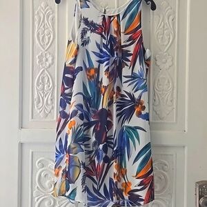 Signature Printed Dress Size 14P